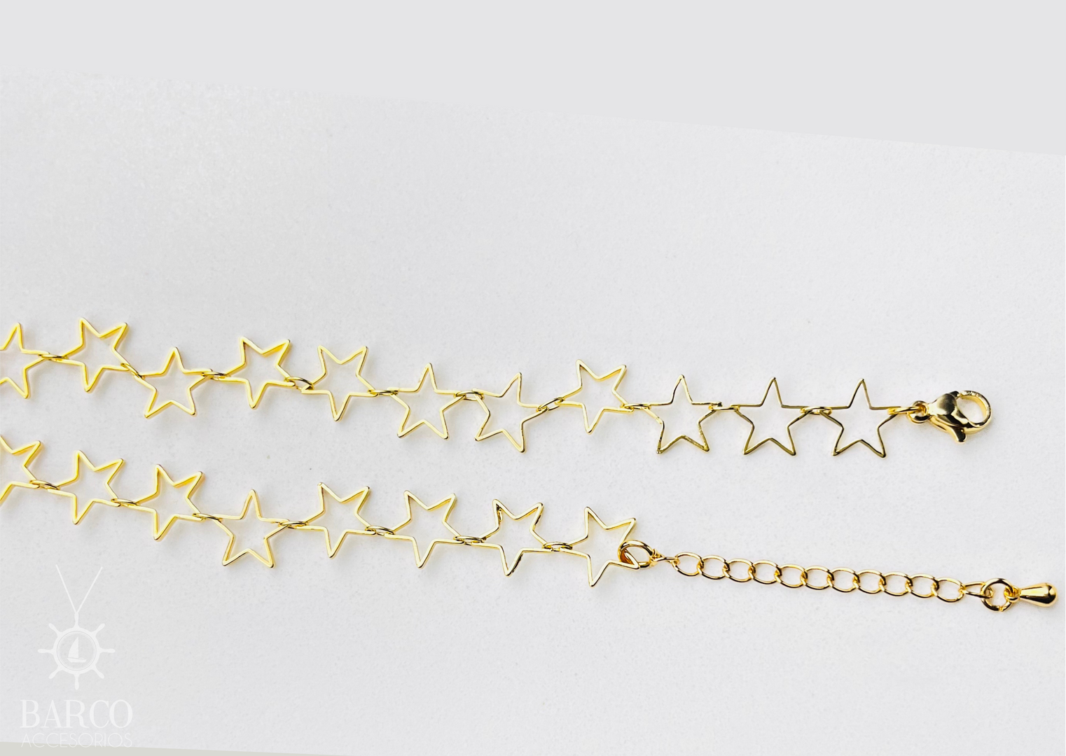 Choker estrella silueta