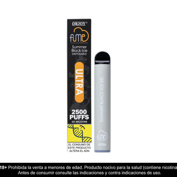 Imagen del producto Fume Ultra Summer Black Ice 2.500 Puffs