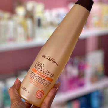 Imagen del producto Shampoo Be Natural Liso Keratina