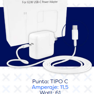 Imagen del producto CARGADOR MACBOOK TIPO C