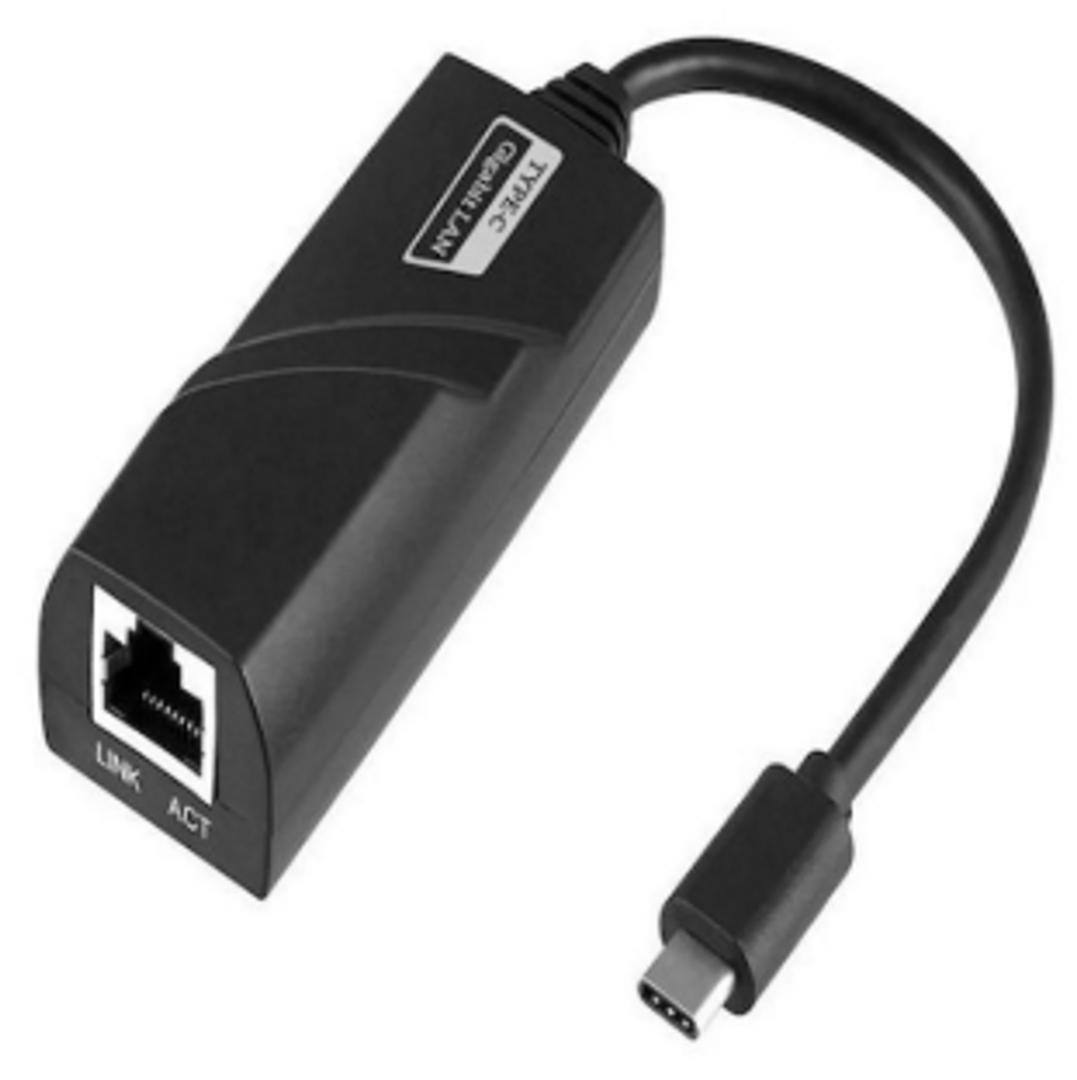CONVERTIDOR CONEXION TIPO C A RJ45 BASE 1000