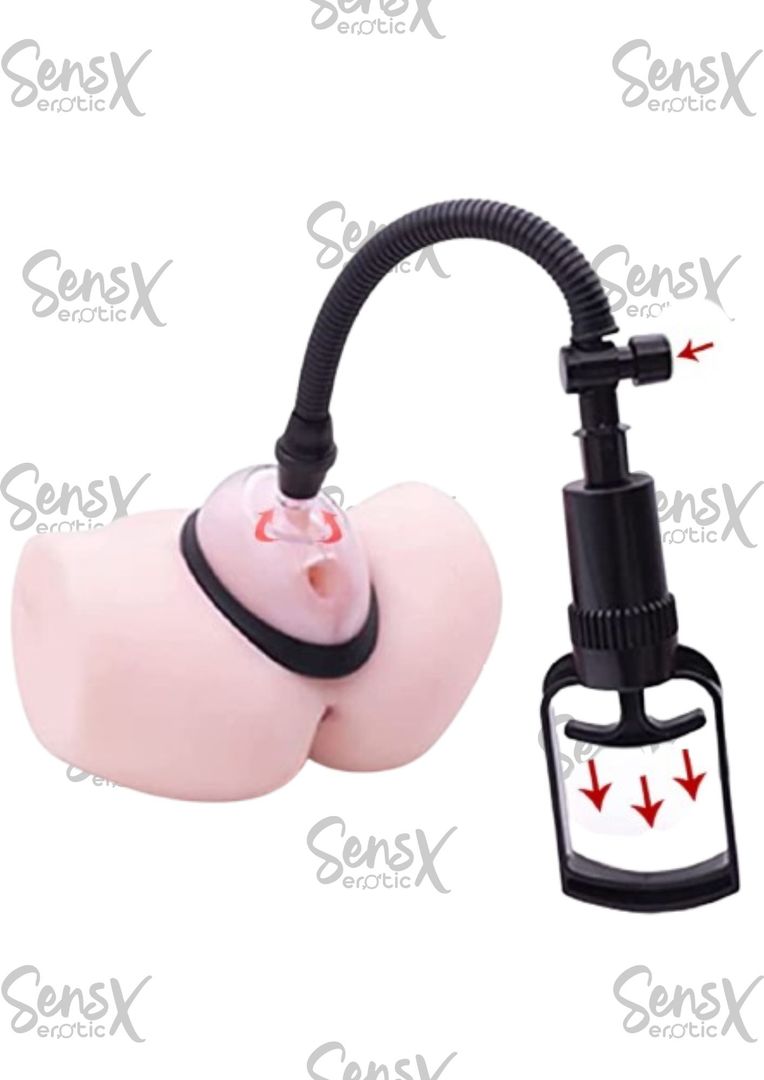 Bomba vaginal con succión 