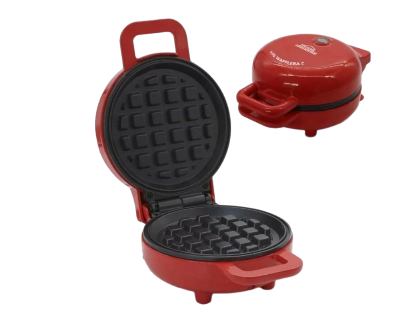 WAFLERA 12CM MINI ROJA-C.SANTANDER
