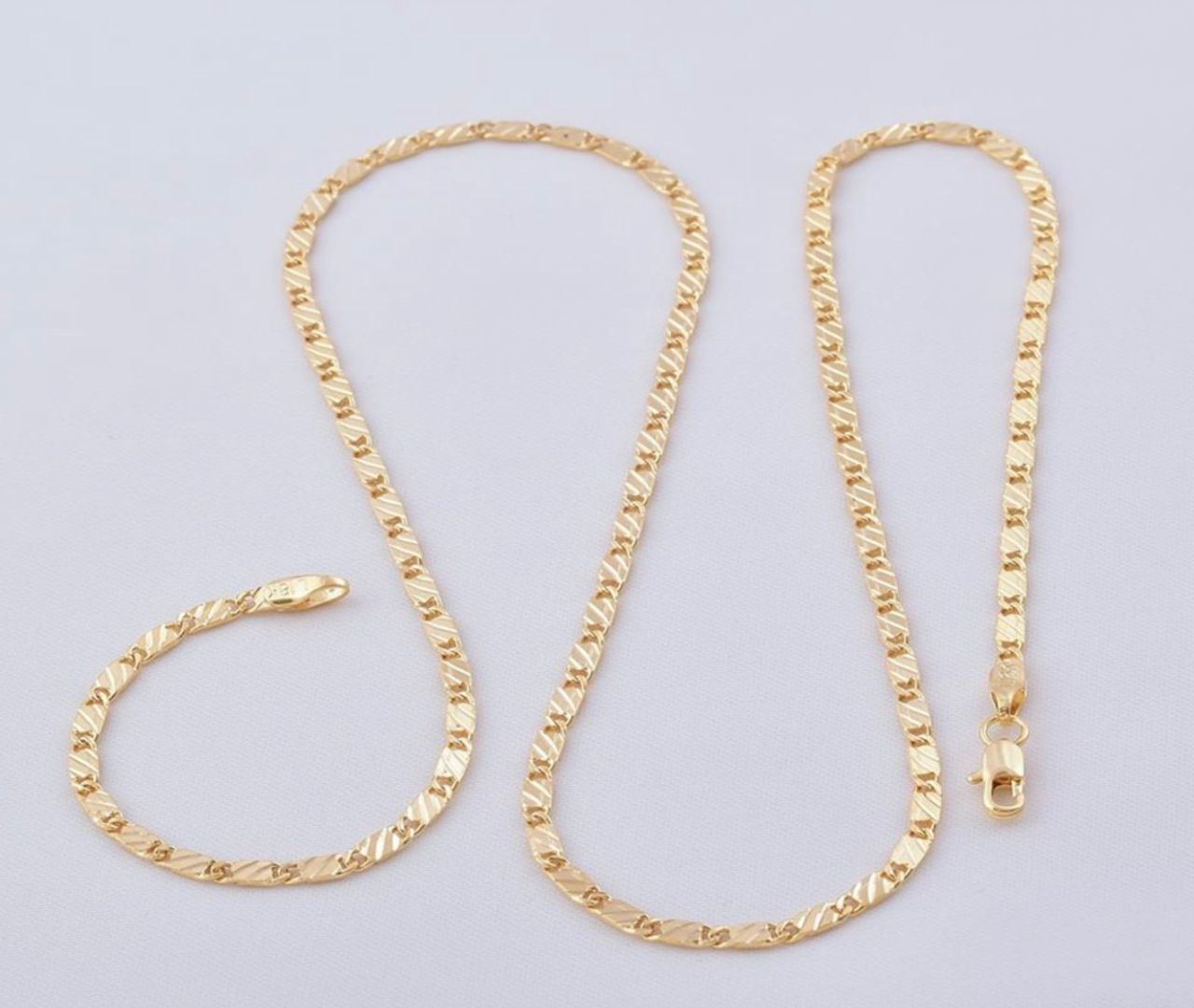 Cadena tejido chino 55cm 