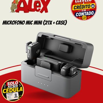 Imagen del producto Microfono Mic Mini (2tx + case)