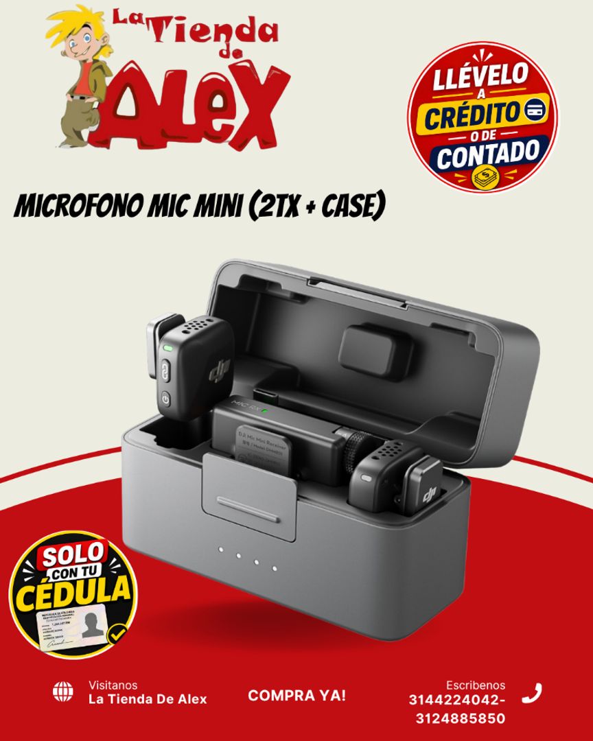 Microfono Mic Mini (2tx + case)