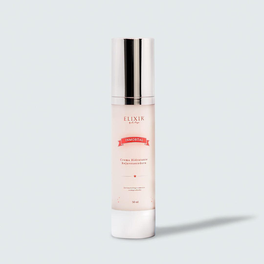 Inmortal Crema rejuvenecedora humectante facial Elixir by La Maga 