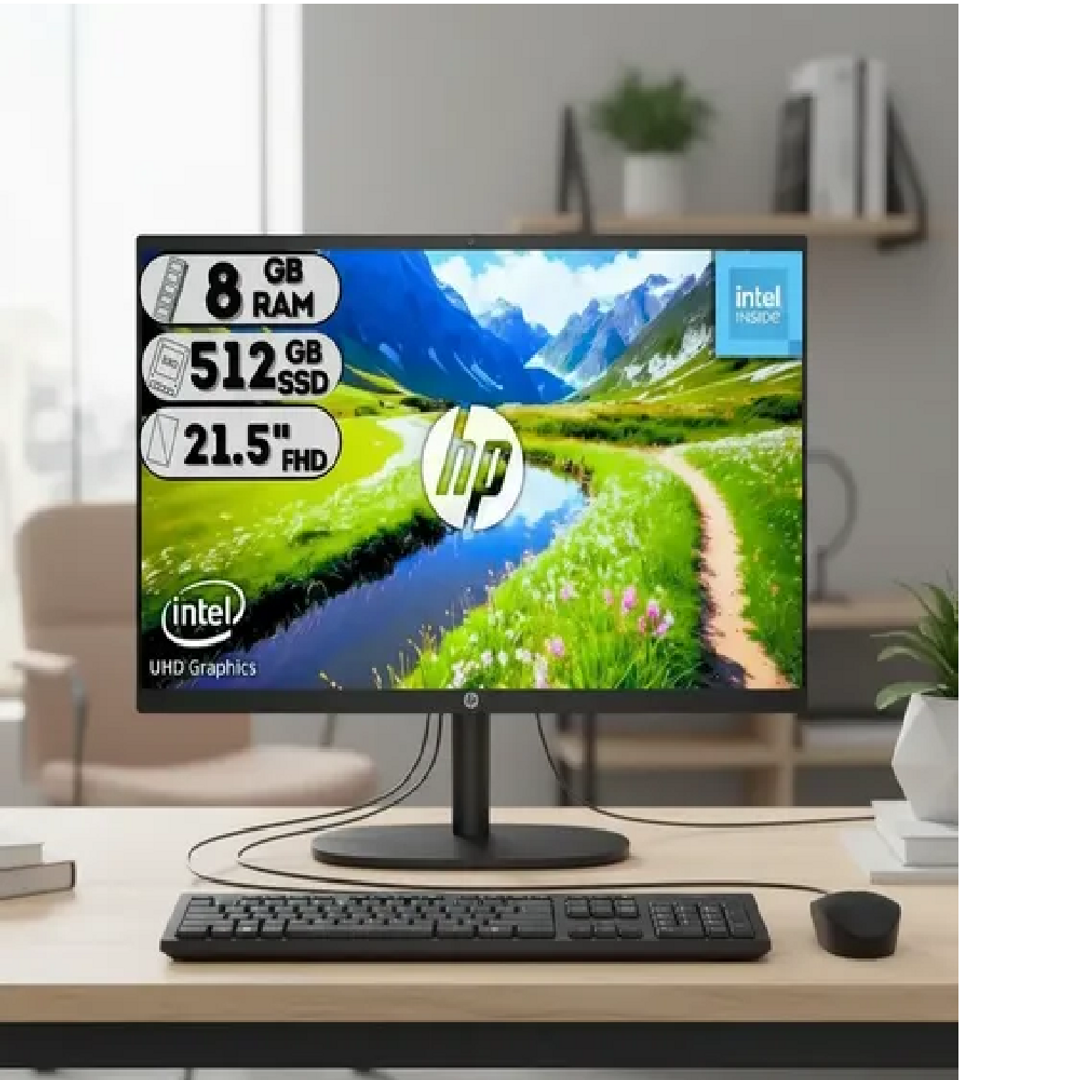 ALL IN ONE HP/21.5"/CELERON N100/8