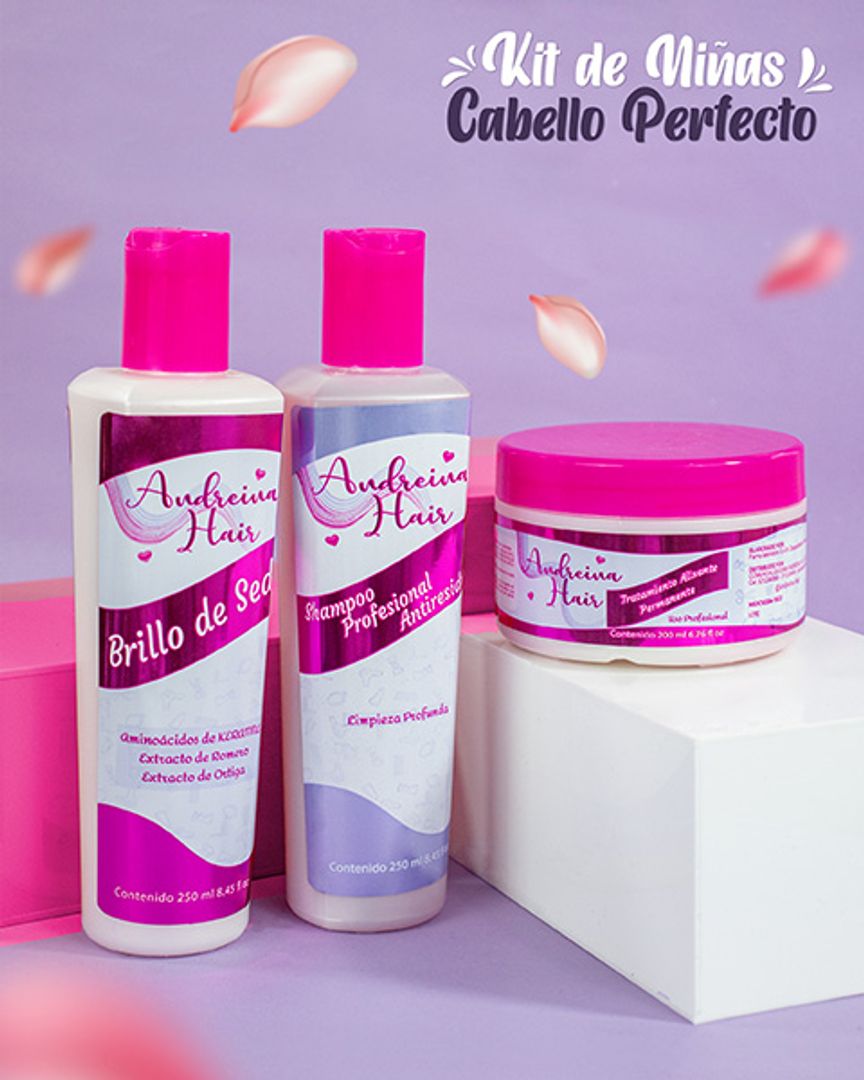 Kit Keratina para niñas - andreina hair 