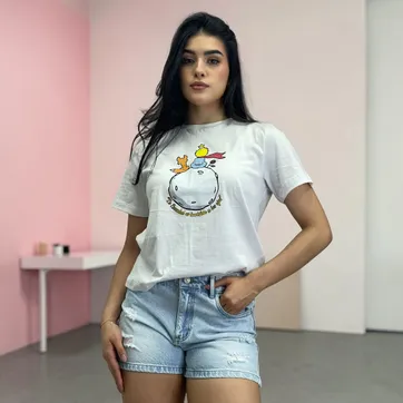 Short jean claro - imagen 1