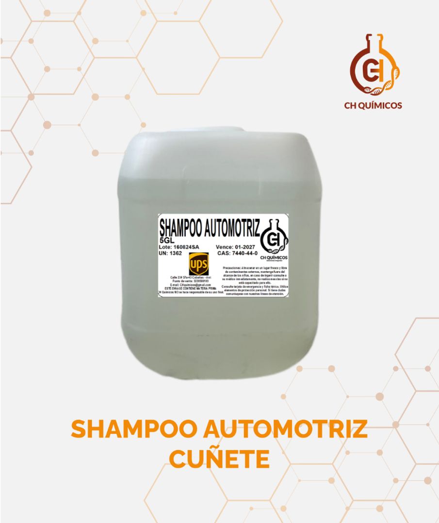 SHAMPOO AUTOMOTRIZ - CUÑETE