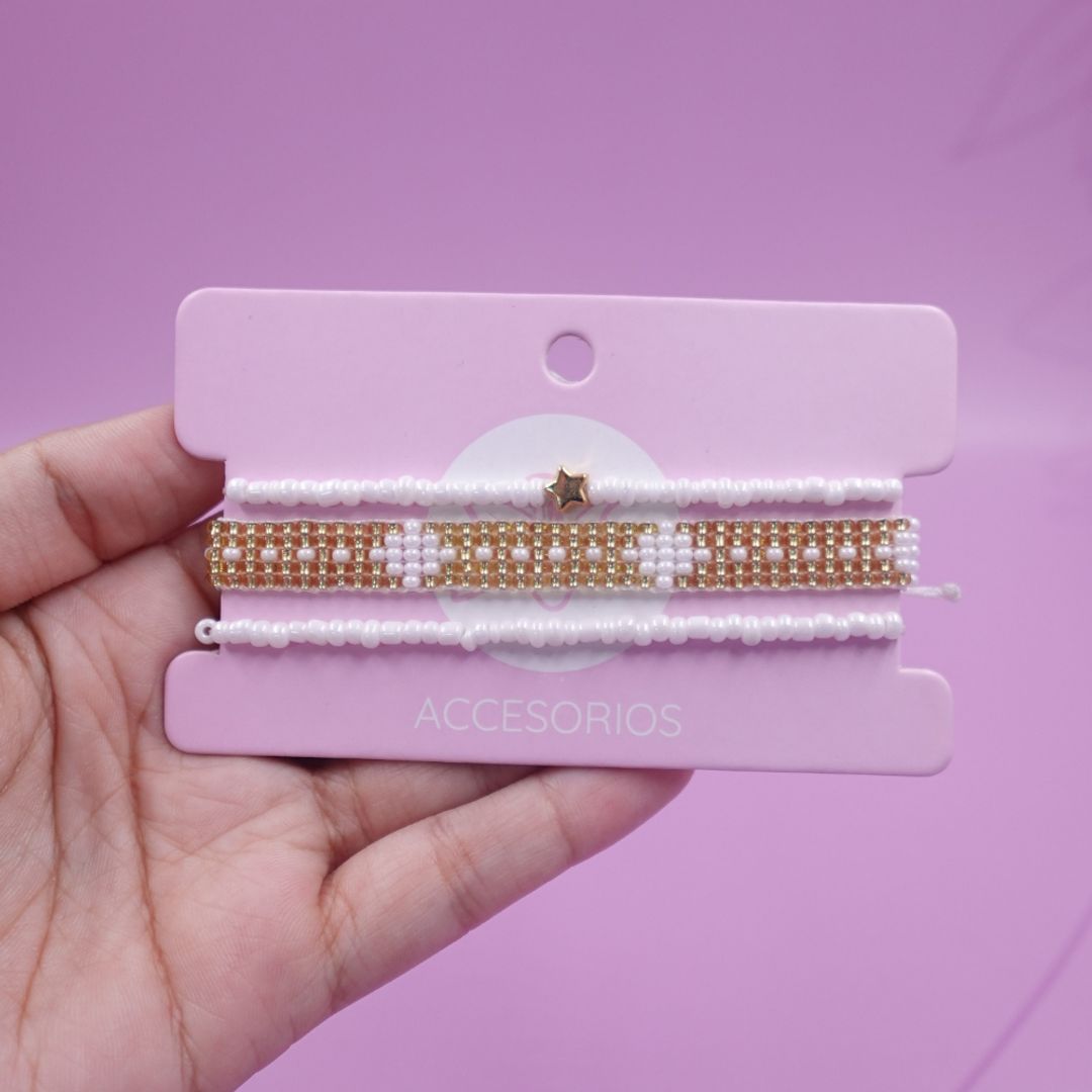 PULSERA MOSTACILLAS