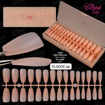 Uñas Press On × 240pcs - imagen 1