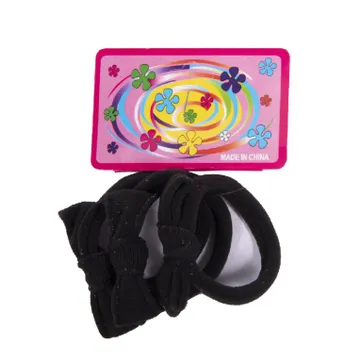 Imagen del producto Resorte Con Moño Para Cabello Tono Negro