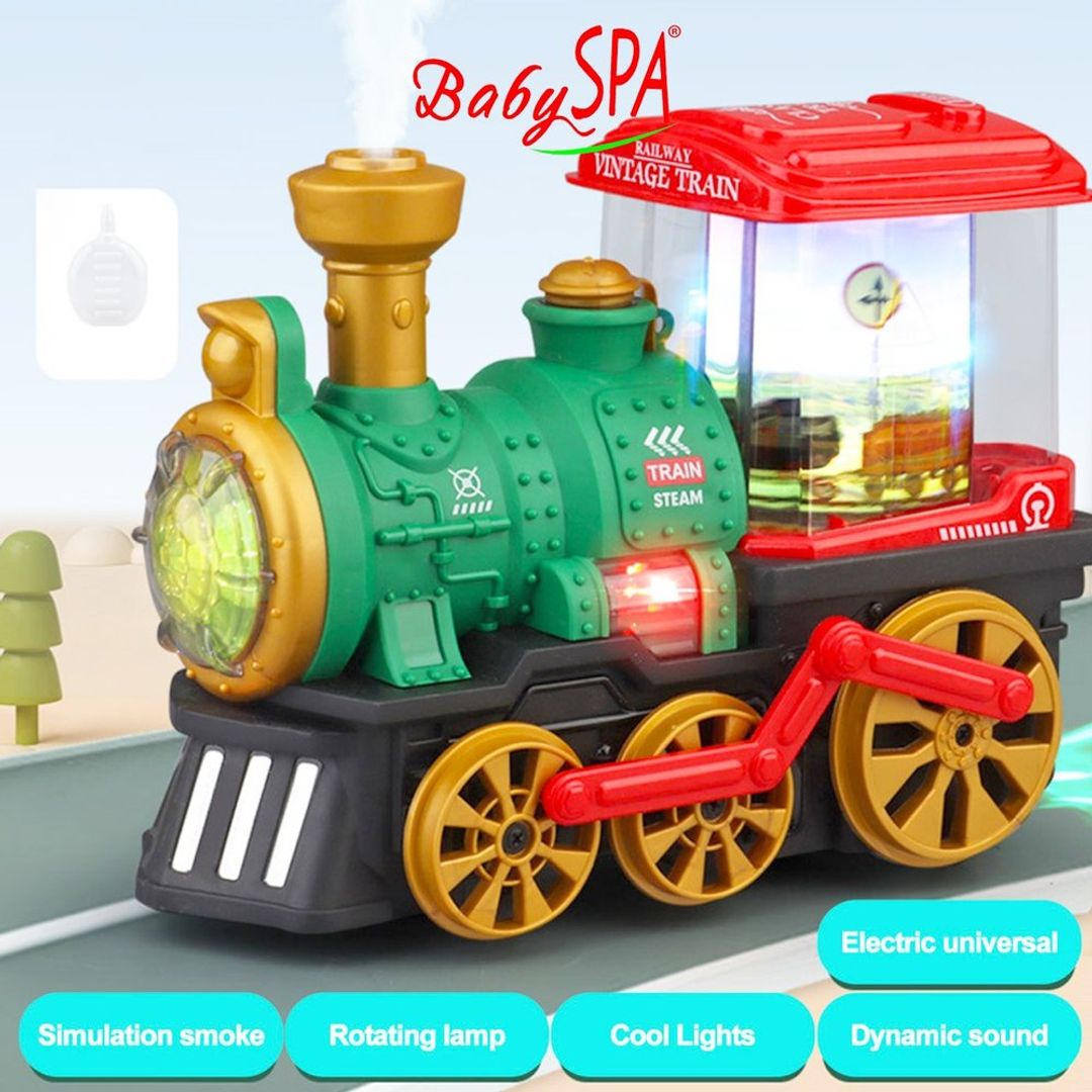 TREN HUMO PROYECTOR