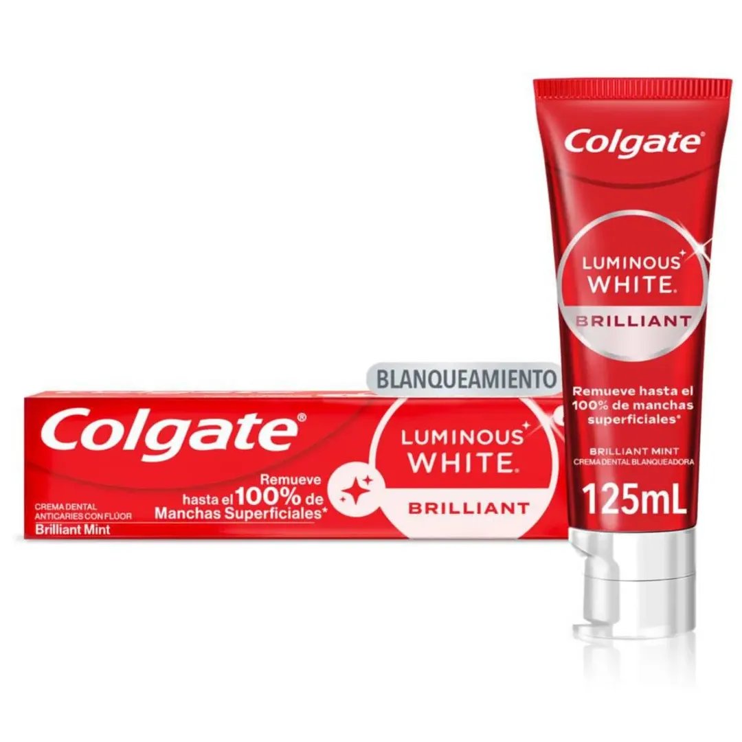 CREMA DENTAL COLGATE LUMINOUS WHITE X 125 ML