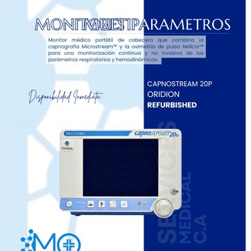 Imagen del producto CAPNOSTREAM 20P ORIDION