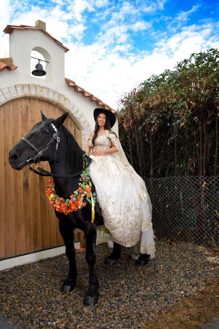SESION FOTOGRAFICA CON CABALLO