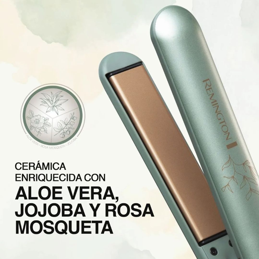 PLANCHA ALISADORA REMINGTON - BOTANICALS S32A-110F