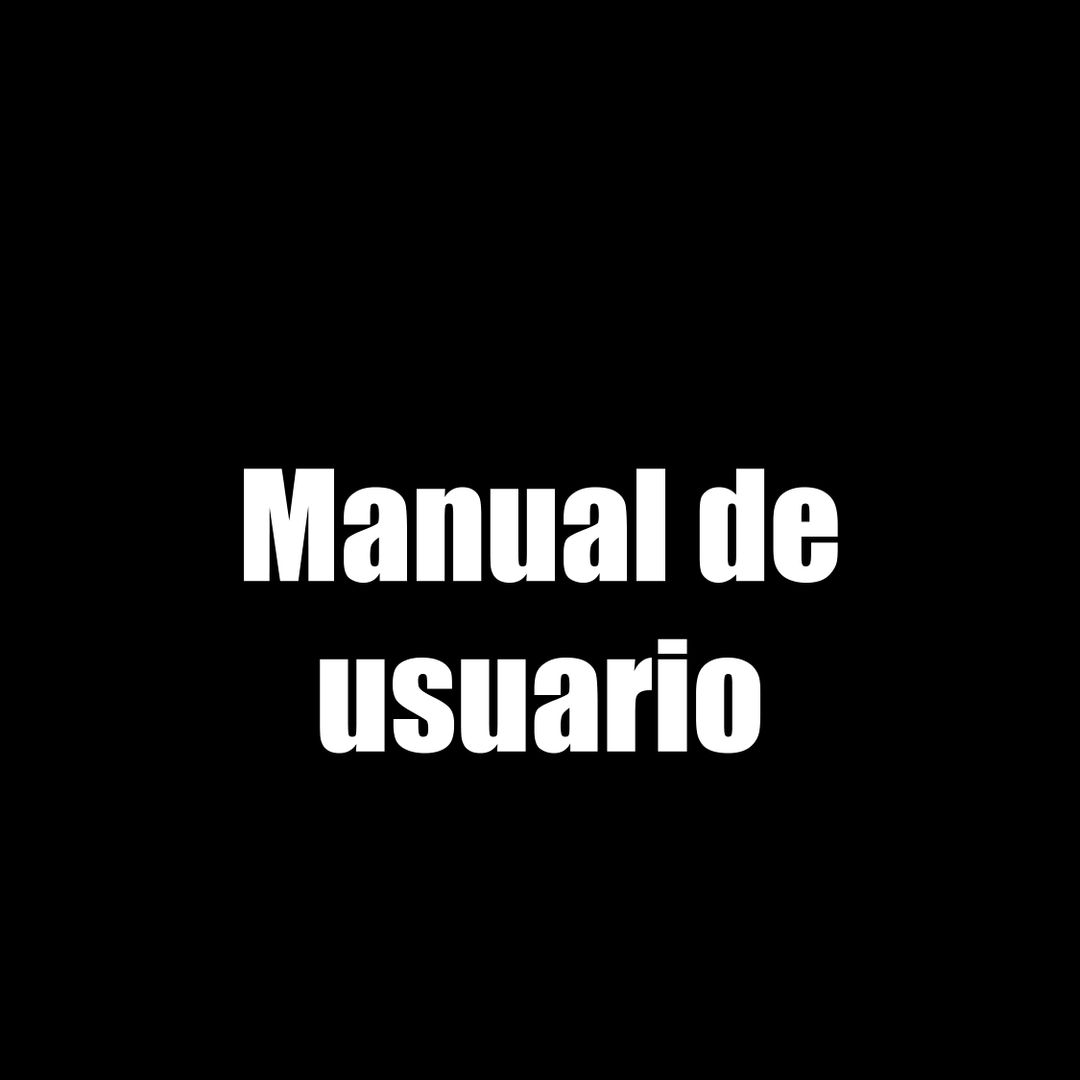 MANUAL DE USUARIO