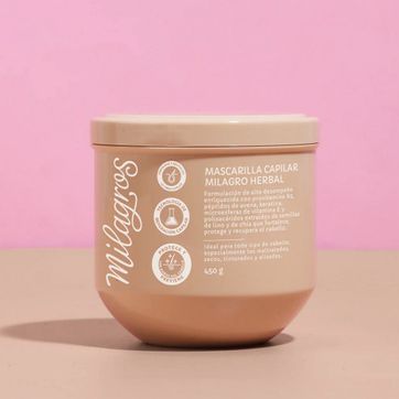 Imagen del producto MASCARILLA CAPILAR MILAGRO HERBAL MILAGROS 