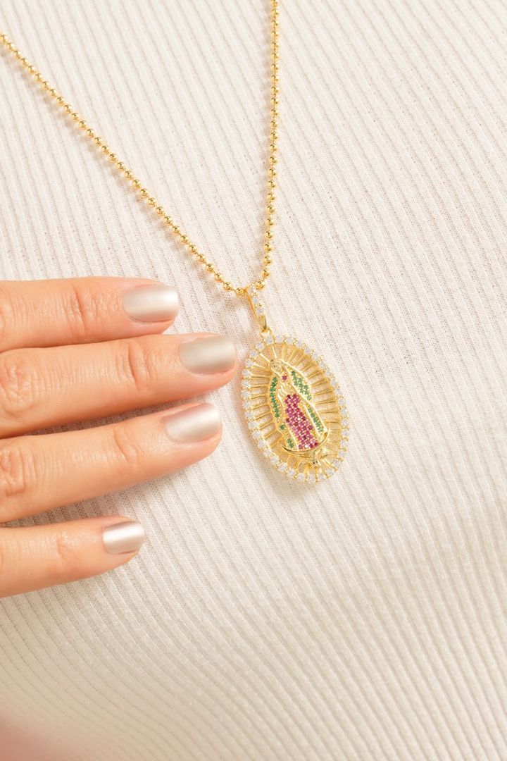 D Virgen Guadalupe Swarovski