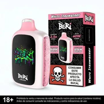 Imagen del producto Beri White Strawberry 50.000 Puffs