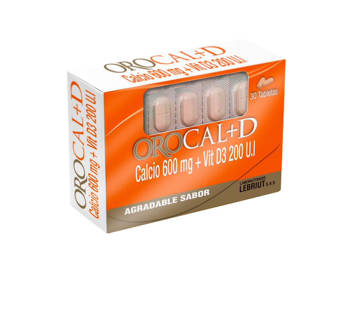 OROCAL D SOB X 10 TAB MAST