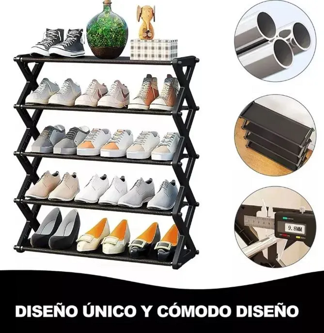 ZAPATERO ESTANTE DE ALMACENAMIENTO 5 NIVELES
