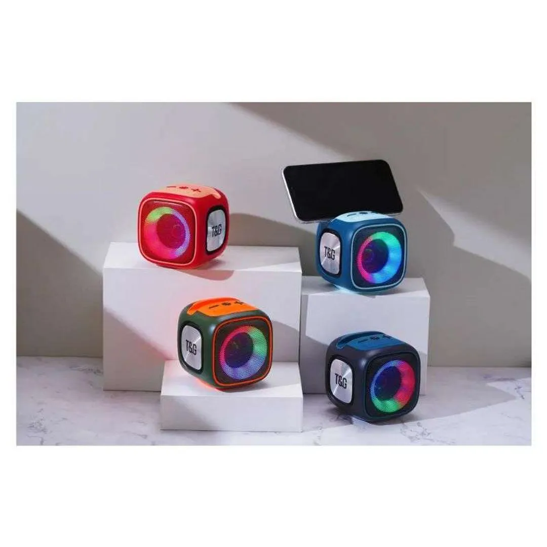 PARLANTE BOCINA TG-359 PORTATIL BLUETOOTH LUZ LED
