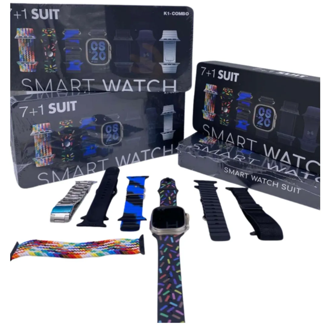 SMART WATCH ULTRA MAX 7 CORREAS DIFERENTES K1-COMBO 