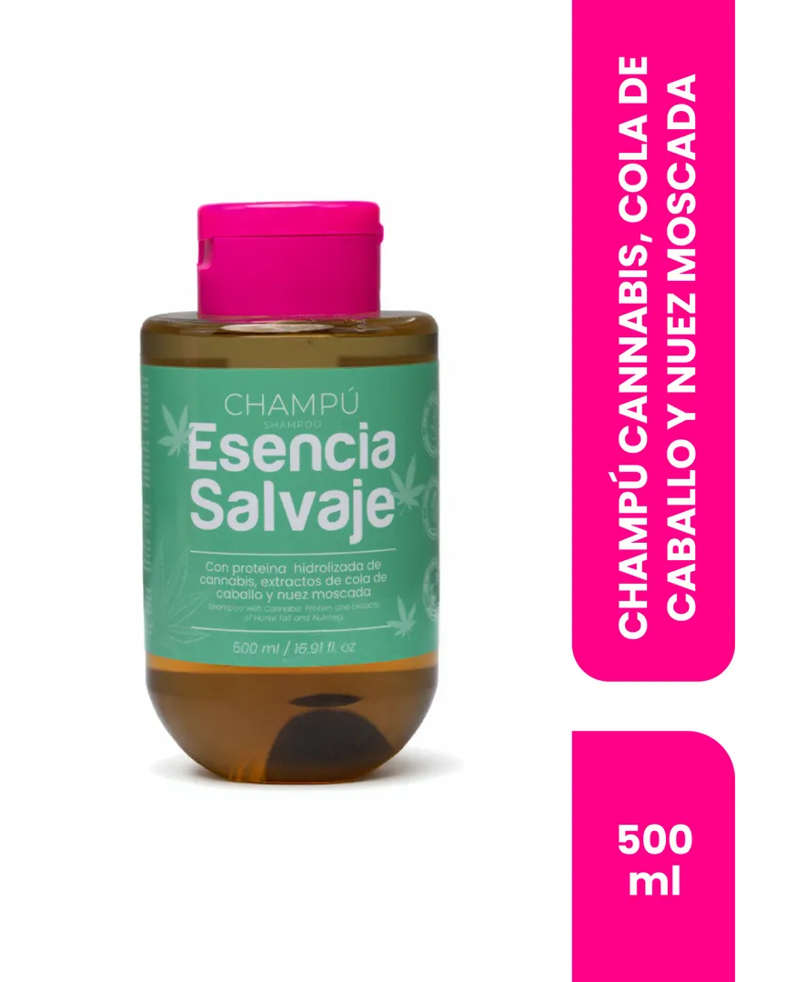 SHAMPOO CANABIS ESENCIA SALVAJE 00ML FRUTO SALVAJE