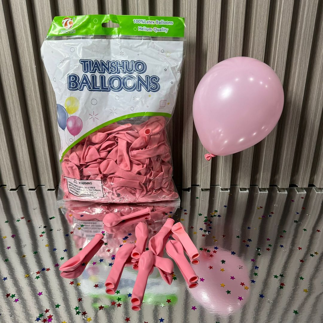 GLOBO R6 BLANCO MATE X 200 UNIDADES