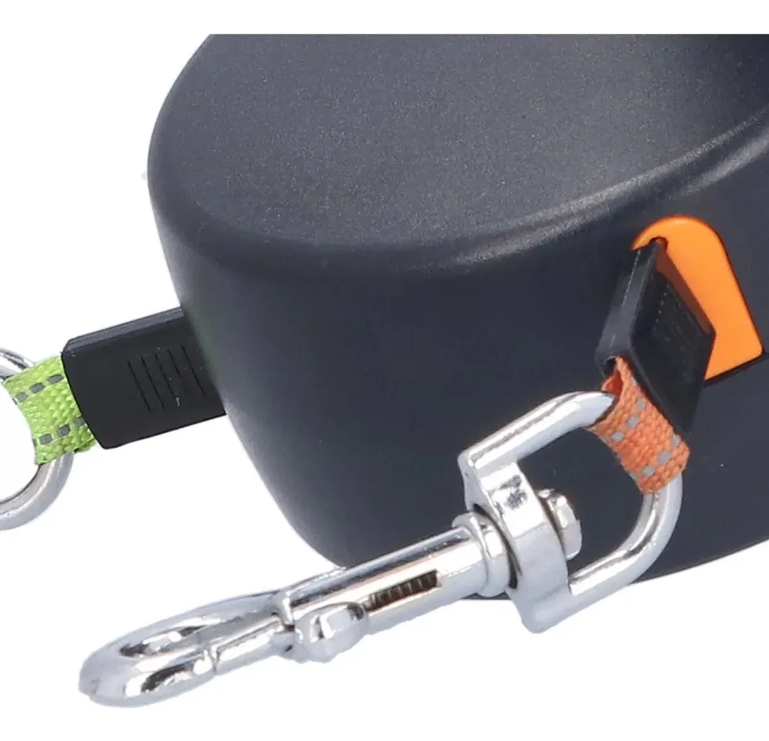 CORREA MASCOTAS DOBLE RETRACTIL