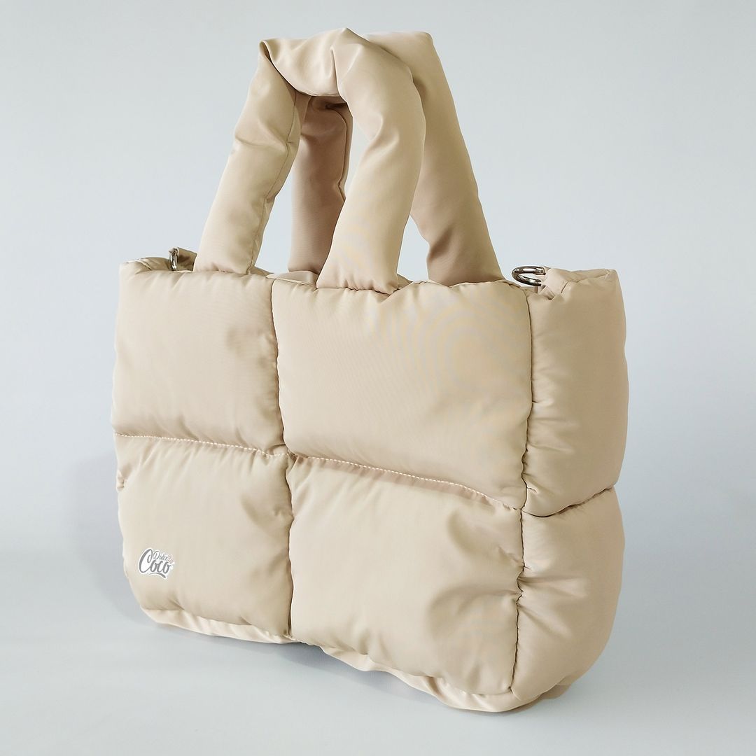 MINI PUFFY BAG DALIA NUDE