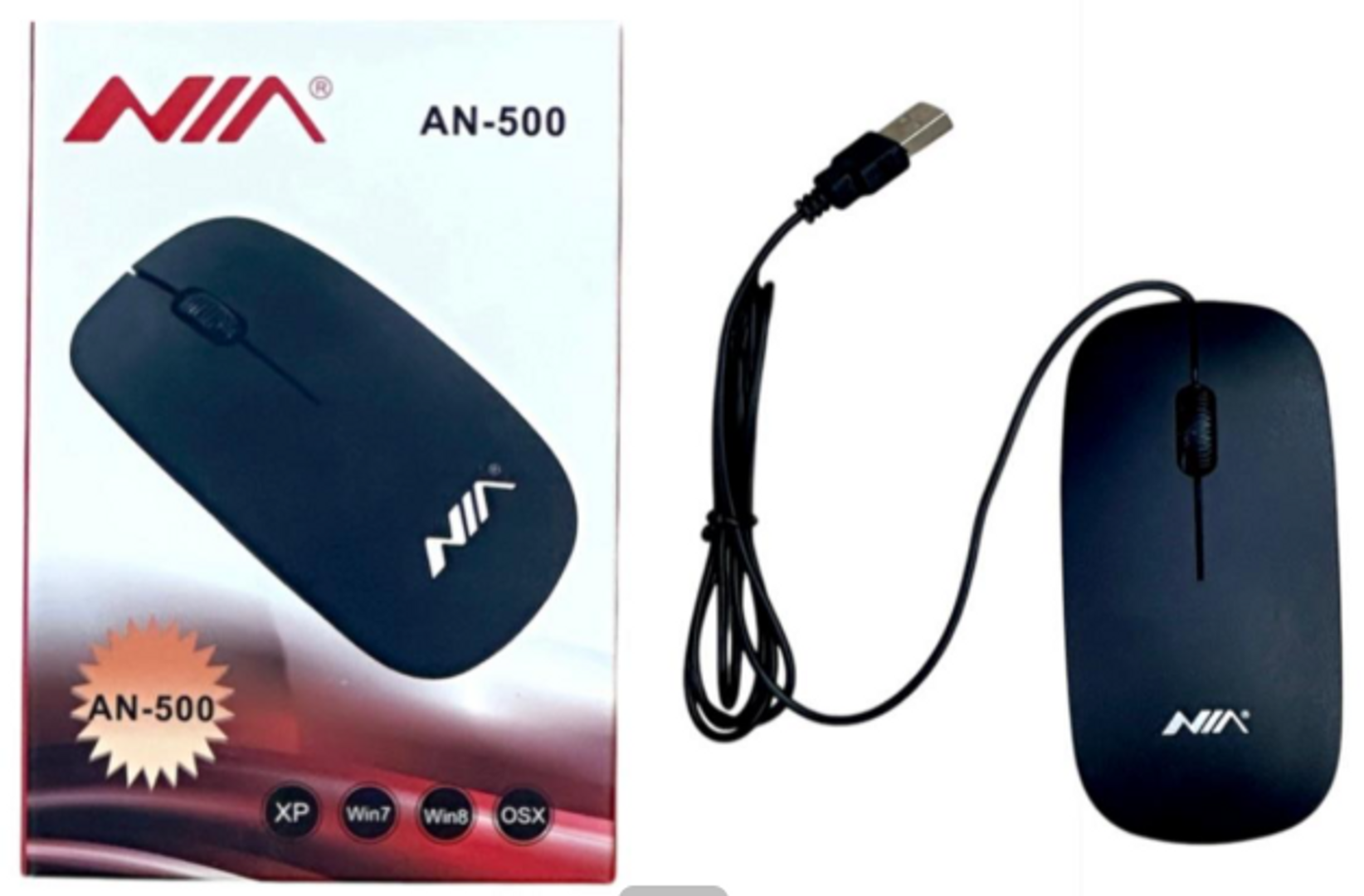 MOUSE ALAMBRICO AN-500