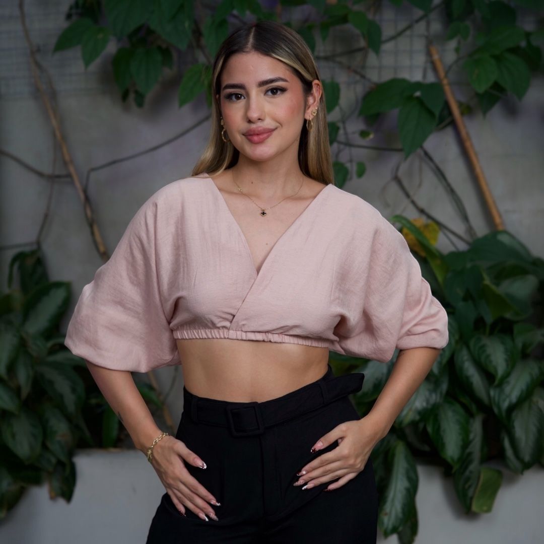 Blusa crop