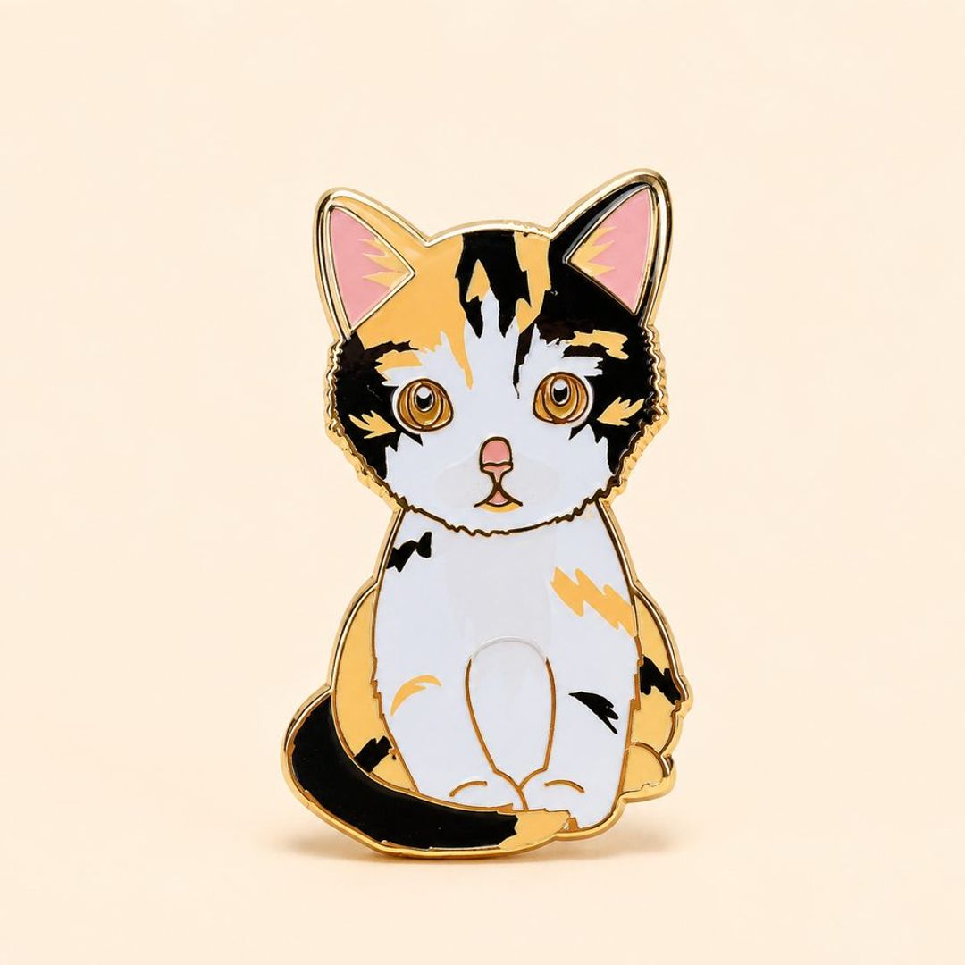 PIN GATO CALICÓ