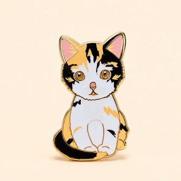 PIN GATO CALICÓ - imagen 1