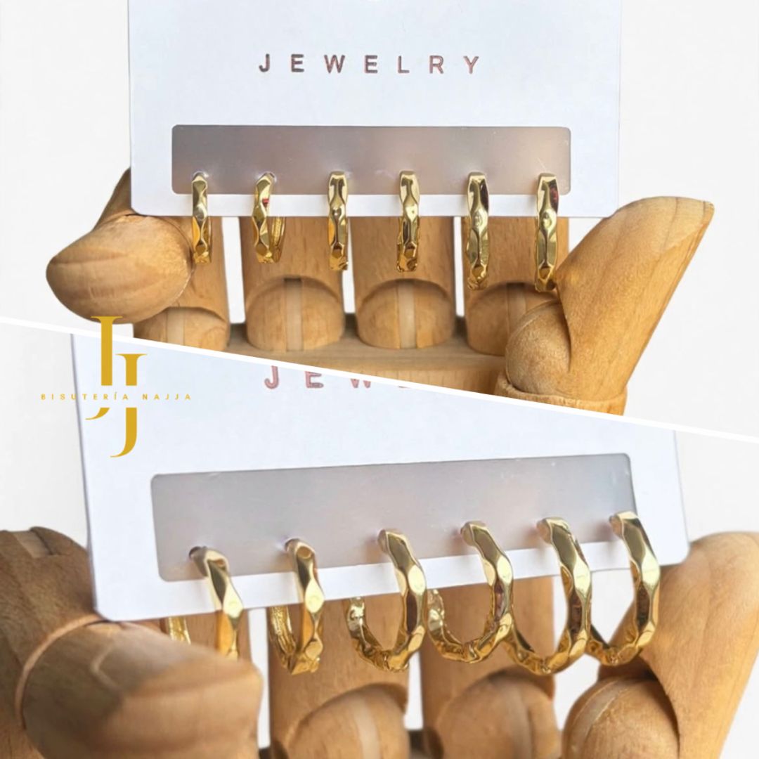 Set Facetado Hoops
