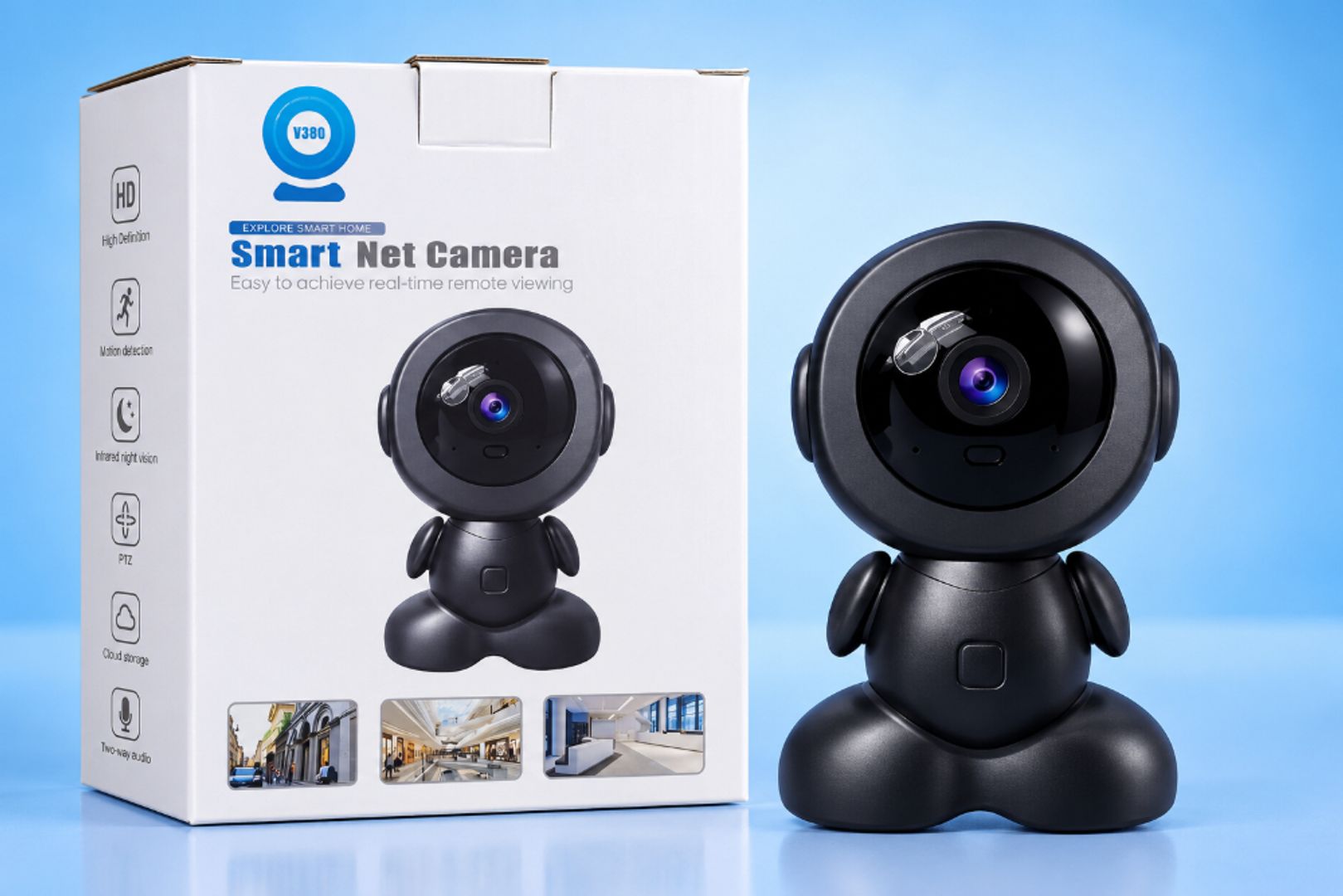 Cámara de Seguridad WiFi V380 Smart Net Camera