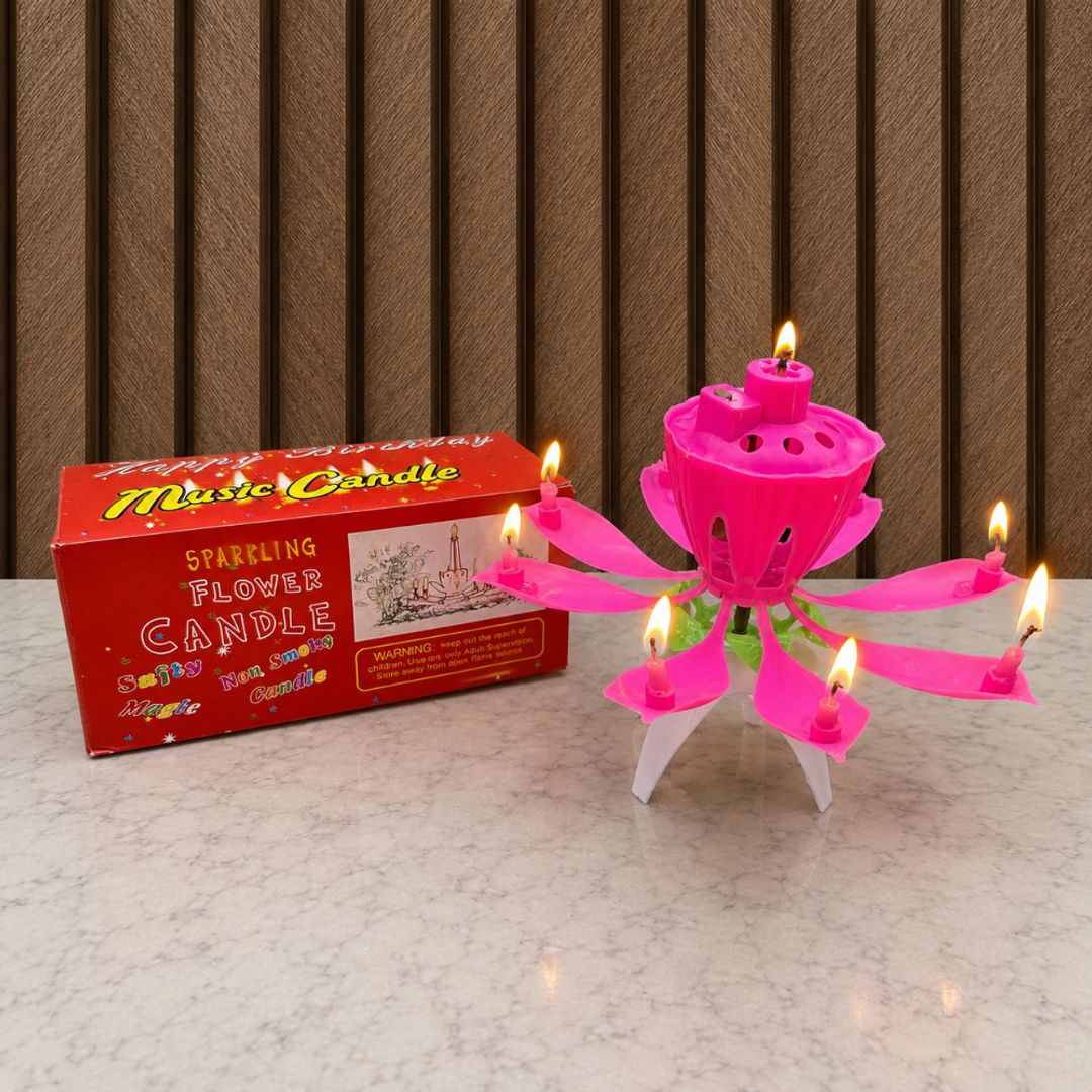 VELA FLOR MUSICAL 
