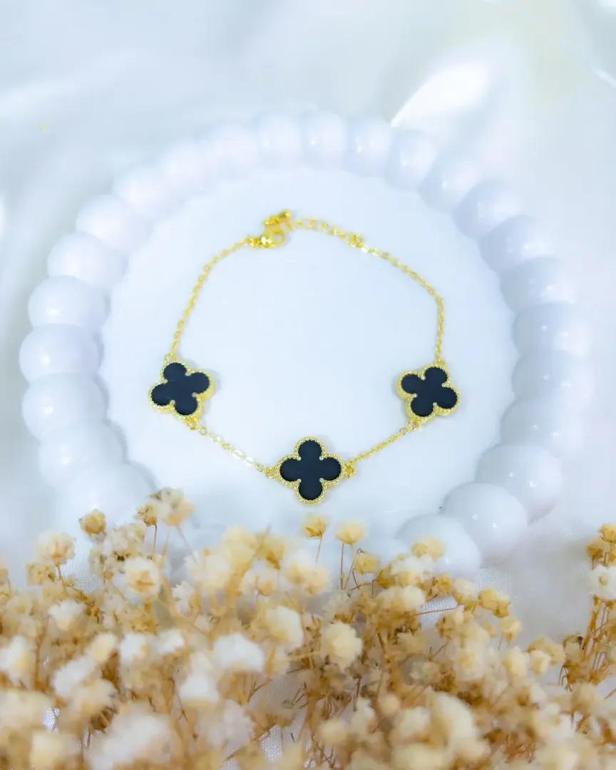 PULSERA TRÉBOL CUATRO HOJAS - ITIEL