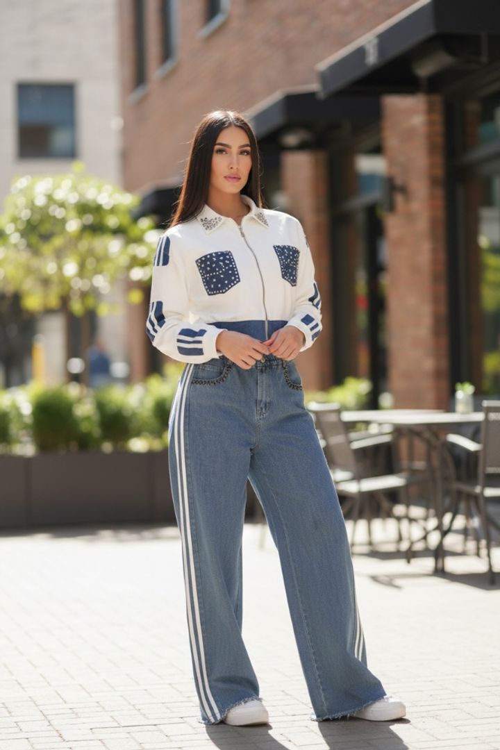 CONJUNTO TIPO ADIDAS WHT