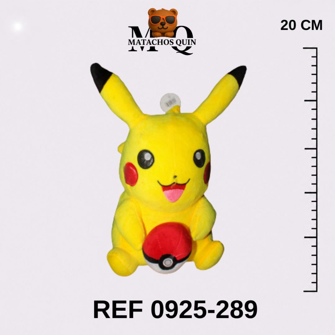 PIKACHÚ CON POKEBOLA (POKEMÓN)