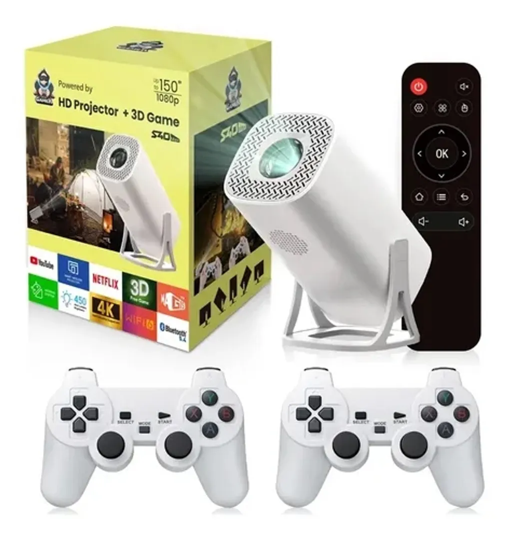 PROYECTOR CON VIDEO JUEGOS S40