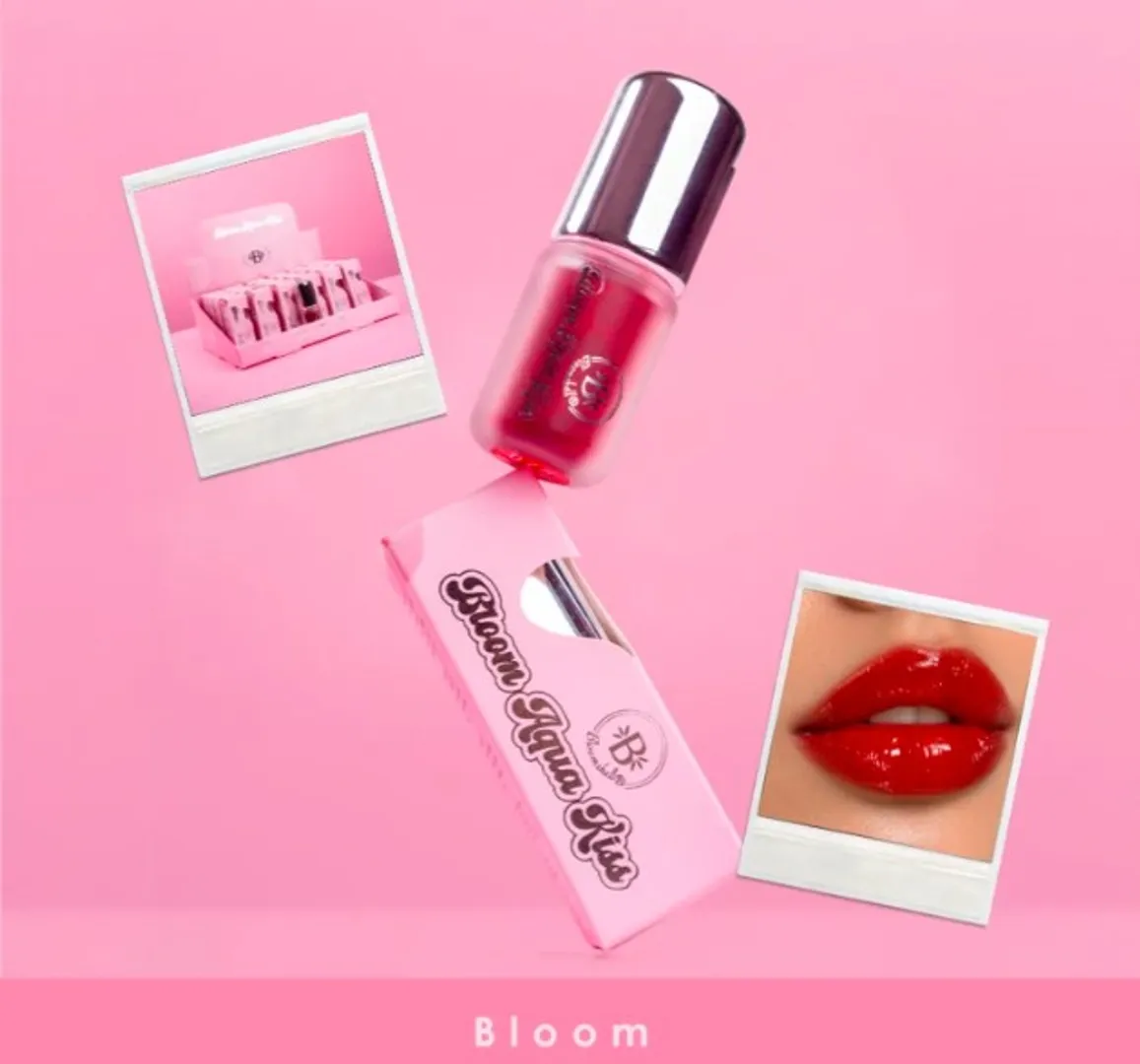 BRILLO LABIAL BLOOM AGUA KISS BLOOMSHELL