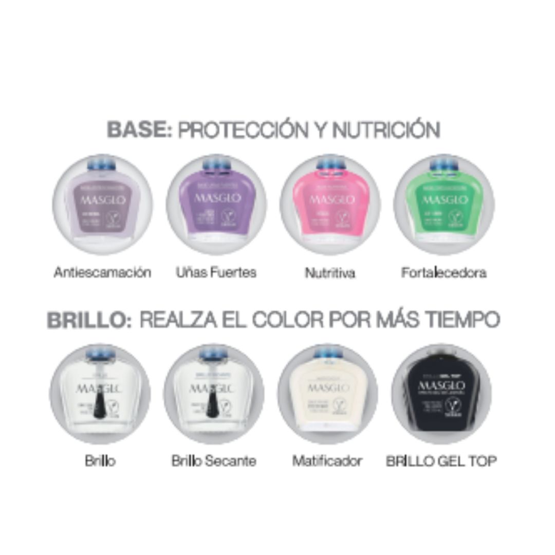 ESMALTE TRADICIONAL MASGLO