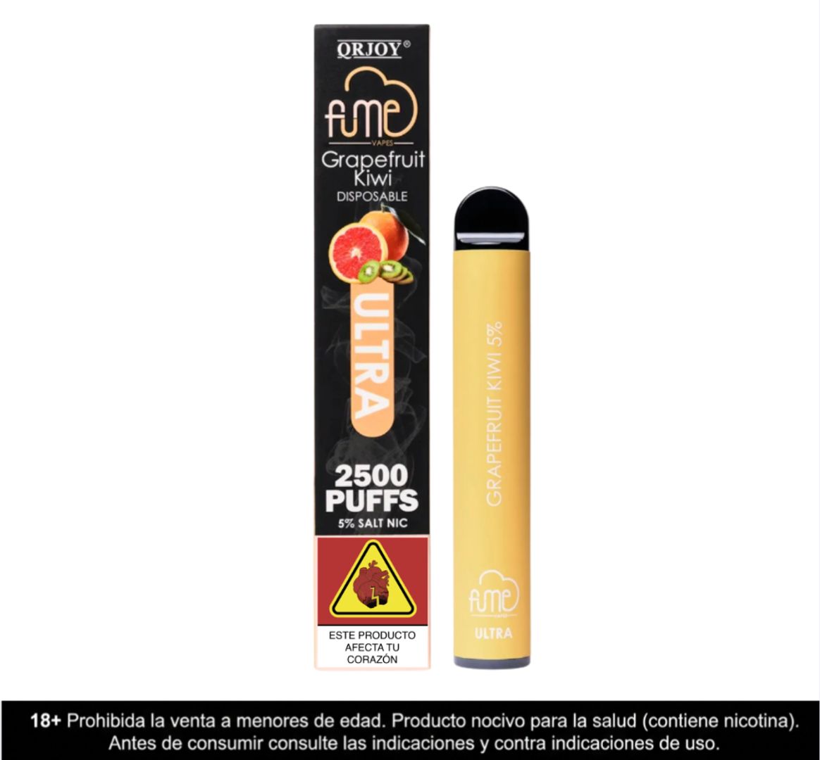 Fume Ultra GrapeFruit Kiwi 2500 Puffs