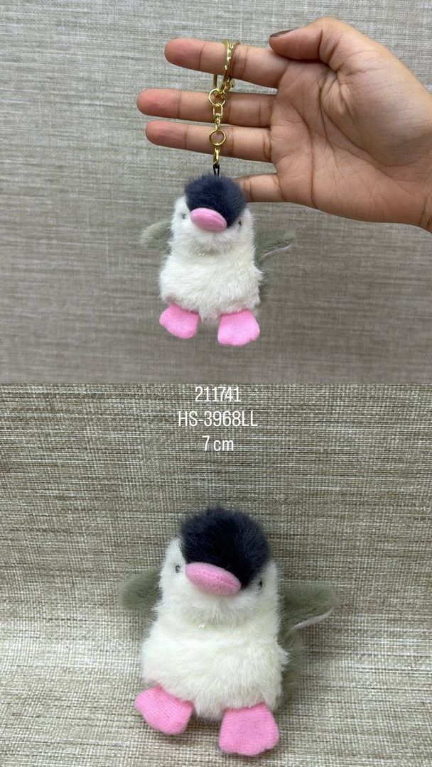 LLAVERO FINO DE PINGUINO 7 CM